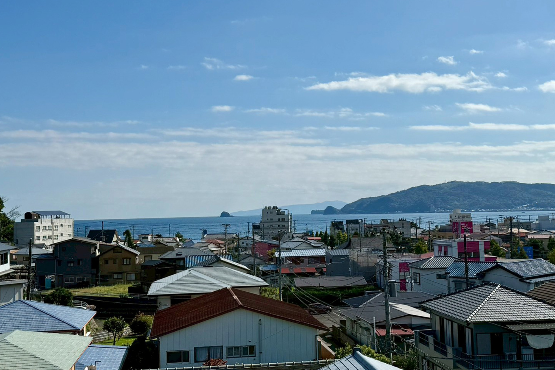 富戸駅から車で5分、海と自然に近い静寂のロケーション